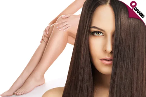 For QR375 Enjoy a Full Body Wax & Split End Trim OR from QR750 Get a Hair Reconstruction Treatment! (Up to QR3000 Value)